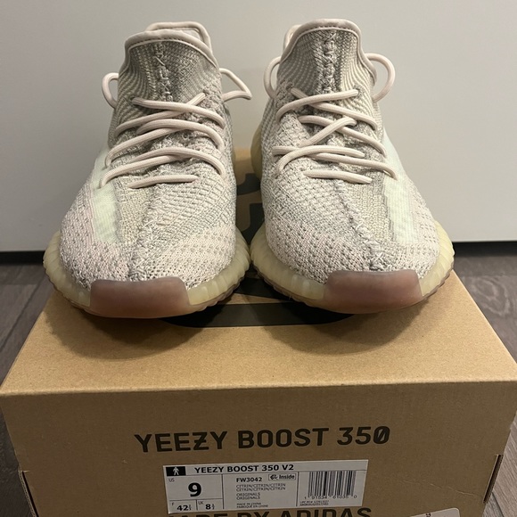 Yeezy boost 350 V2 citrin - Picture 4 of 12